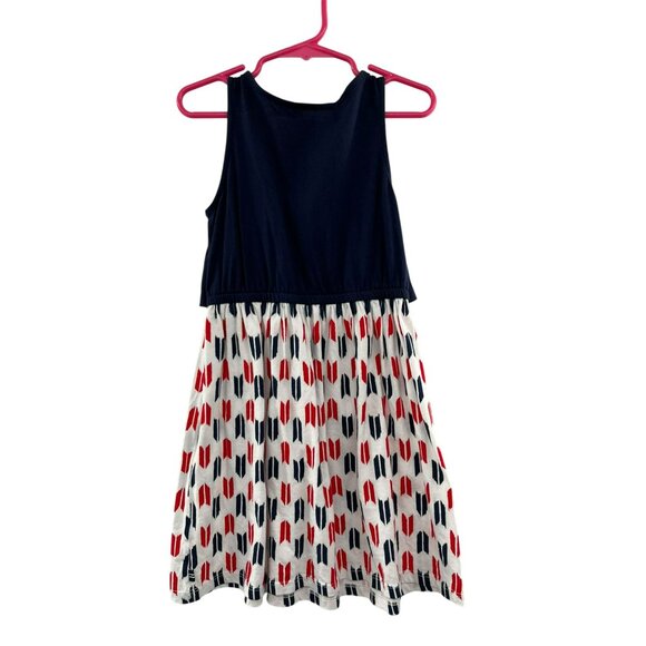 Nautica Dress Girls 6X Used Red White Blue - Picture 2 of 9